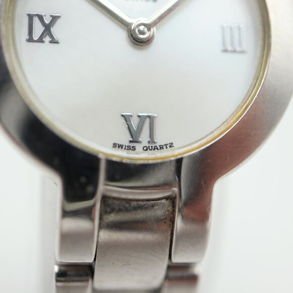 ESQ Esquire Swiss Women Watch Silver Tone 24mm Dial 5.5\